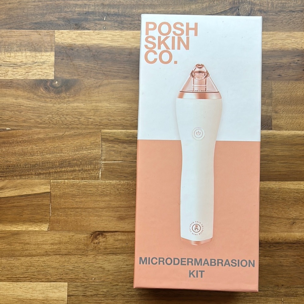 Posh Skin Co. Microdermabrasion Kit - White and Pink